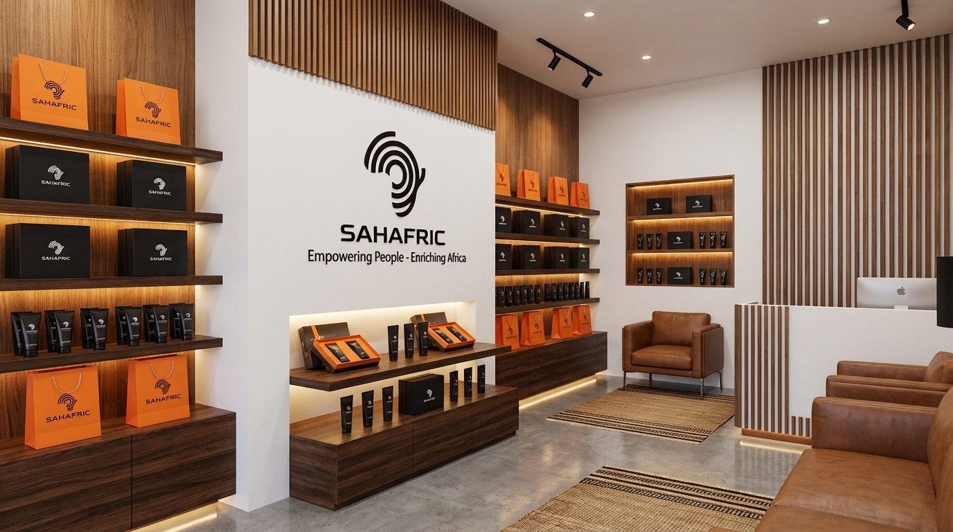 SAHAFRIC flagship retail experience